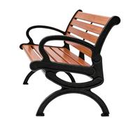 Zunetsutock Banc de parc miniature - Maison de de jardin, meubles échelle 1 12, détaillé, compact, durable, main d'œuvre fine | Jouet de décoration pour , garçons, filles, a