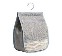 Zunetsutock Clothes Pin Bag - Large Opening Zipper Closure with Hooks | Laundry Clothespin Bag for Hair Clips Loose Change Balcony Courtyard Behind The Door Indoor