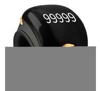 Zunetsutock Compteur de doigt électronique Tally Counter avec affichage numérique électronique, outil de comptage manuel, outil de comptage de perles de prière pour méditation,