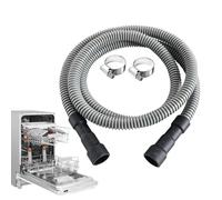 Zunetsutock Dishwasher Hose - Heavy Duty Replacement Tube, Flexible Washer Line with Clamp | Reliable Plumbing Accessory, for Hotel Home Rental Dormitory Apartment Kitchen Cleaning Machine