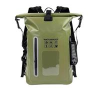 Zunetsutock Dry Backpack - Waterproof Roll Top Large Capacity Rucksack | Lightweight PVC Dry Bag, Secure Storage | Hiking Kayaking Rafting Swimming Beach Gym Travel Commuting