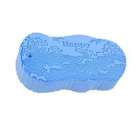 Zunetsutock Éponge de bain exfoliante - Éponge de gommage pour le corps de douche pour Tampon de nettoyage texturé doux, masseur de dos de bain exfoliant doux Conception en mousse durable amél