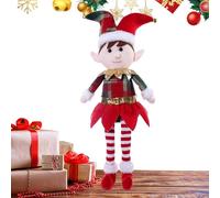 Zunetsutock Festive Elf Doll - Jouet de Collection de Noël, Adorable Affichage de Table de Figurine de Vacances, Cadeau de de Noël Doux, Mini- décorative | Décoration de fête pour la