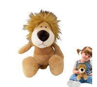Zunetsutock Jouet en Peluche - en Tissu Doux - Lion, éléphant, Singe - 25 cm - Design Doux à câliner, Cadeau délicat pour Les, Apparence et Excellent camarade de Jeu - Parfait pour Les