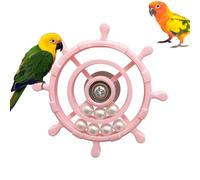 Zunetsutock Jouet Tourniquet pour Oiseaux Exercice de et interactif | Rotatifs à 360 Degrés pour Oiseaux Afin de divertir les petits animaux en cage et soulager l'ennui au perchoir