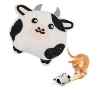 Zunetsutock Jouets d'intérieur pour Chats - Jouet Anti-Stress, Animal en Peluche | Jouets de Dentition interactifs avec à Chat, Faites Travailler Votre Chat Chaton Fournitures pour Chats