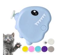 Zunetsutock Nœud à ongles pour chien - Électrique - 3 modes réglables - 40 dB - En forme de dinosaure - Gris bas - Sans cordon - Outil de toilettage doux pour chiot
