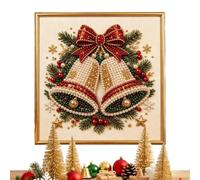 Zunetsutock Pearl Art DIY Kit - Christmas Rhinestone Craft with Frame