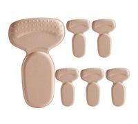 Zunetsutock Protège-Talons pour Chaussures Femme | 8 Pièces Garnitures Mousse Antidérapantes Souples pour Bottes - Inserts de chaussure épaissis pour chaussures larges et coussin de talon,pour Femme