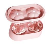 Zunetsutock Reusable Flower Ice Molds Easy Release Elegant Tray for Cocktails Coffee Milk Beer Bourbon Freezer Home Apartment Office Camping Picnic Party Drinks Creative Fun Durable Non-Stick