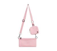Zunetsutock Sacs à bandoulière, sacs à bandoulière en toile pour femmes sacs ensemble de sacs à double sac - épaule d'épaule réglable pour dossiers, livres, rose, riferimento alla descrizione