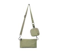 Zunetsutock Sacs à bandoulière, sacs à bandoulière en toile pour femmes sacs ensemble de sacs à double sac - épaule d'épaule réglable pour dossiers, livres, vert, riferimento alla descrizione