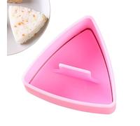 Zunetsutock Triangle Rice Mold - Durable Sushi Shaper, Compact Onigiri Maker | Non Sticky With Handle, Long Lasting Lightweight Design for Homemade Kitchen Cooking Meals