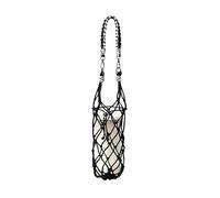 Zunetsutock Woven Water Bottle Carrier Adjustable Cotton Mesh Sleeve Bag
