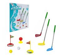 ZUNIPLEX Club Golf Enfant,Toddler Golf Set,Mini Golf Game,Clubs de Golf rétractables faciles à Transporter,Jouets Sportifs d'intérieur et d'extérieur pour garçons et Filles âgés de 3 4 5 6