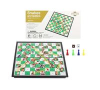 ZUNIPLEX Snakes and Ladders, Jeu de Société Magnétique
