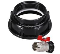 Zunishaone Adaptateur de réservoir Tote, adaptateur de réservoir d'eau - Connecteur mâle pour jardin, accessoires de sac avec connecteur de réservoir d'eau, adaptateur de contrefort de valve de