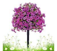 Zunishaone Arbustes Synthétiques pour Extérieur | Topiaire Décorative Colorée | Décoration Végétale Réutilisable pour Jardin, Haie d'Intimité et Aménagement Paysager avec Arbustes Colorés