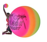 Zunishaone Ballon gonflable arc-en- | Jouet de piscine géant pour | Ballon de plage coloré idéal pour jeux d'eau, vacances en plein air, parc aquatique, activités d'été et de loisirs en