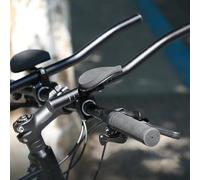 Zunishaone Barres aérodynamiques pour vélo - d'aluminium de 34 cm, guidon à accoudoir à clipser, poignée ergonomique légère | Parfait pour le cyclisme sur route, le vélo de montagne, le, le con