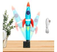 Zunishaone Blow Up Rocket - 20x7.5x50cm Dynamic Shaking Doll Inflatable Figure Playful Motion Decor | Festive Christmas Indoor Commercial Shop Living Room Home Ambiance