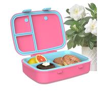 Zunishaone Boîtes à déjeuner pour, passent au micro-ondes avec plateau intérieur amovible, étui étanche pour plus de 36 mois pour la préparation des repas du primaire au collège