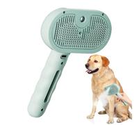 Zunishaone Brosse de chat pour perdre, spritz defur peigne pour les chats | Brosse de chat torride avec réservoir d'eau de 35 ml, bouton de libération | Peigne à perte de chiens, à longue manche
