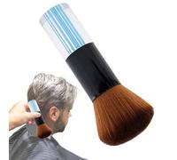 Zunishaone Brosse Dépoussiéreuse Nuque pour - Brosse de Coiffeur pour Enlever les Cheveux Détachés - Outil à Soies Douces pour Nettoyer Visage Nuque Oreilles - Salon Maison Voyage