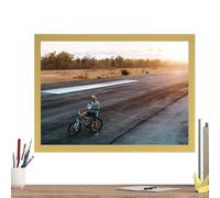 Zunishaone Cadres magnétiques pour photo de réfrigérateur - Cadre amovible A4 pour cartes, décoration pour maison, voiture, école, voyage, mariage, fêtes d'anniversaire et occasions spéciales