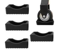 Zunishaone Cales et cales de nivellement | Kit de nivellement 4X sans niveaux pour grilles, coussinets de stabilisation, remplacement de réfrigérateur, solution durable pour terrasse, m meubles