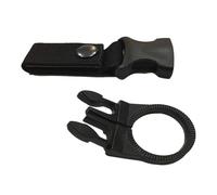 Zunishaone Clip de suspension pour bouteille d'eau - Crochet de suspension léger - Toit rapide durable - Accessoire d'extérieur sûr pour le camping et la randonnée, Noir , 16x3.5cm