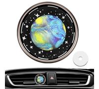 Zunishaone Clip de ventilation pour diffuseur de voiture, désodorisant pour voiture avec motif planète, clips décoratifs | Clips parfumés pour grille