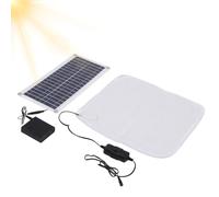 Zunishaone Coussin chauffant solaire - 43 x 43 cm, 100 W, tapis chauffant imperméable | Parfait pour chats, chiens, hiver, extérieur, intérieur, chenil, lits, chiots, confort, repos, confortable