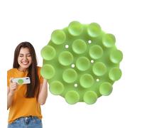 Zunishaone de téléphone de Voiture à Ventouse - 7x7 cm en Silicone, Double Face | Parfait pour de Cellule, Tableau de Bord, Utilisation de Douche Miroir, poignée adhésive, Mains l