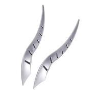 Zunishaone Décoration De Voiture En Plein Air | Dragon Corne pour Toit De Voiture | 2 Pièces Pour Modifier Halloween SUV Berline Cortège De Mariage Fête de Route