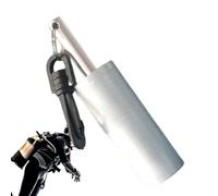 Zunishaone Diving Safety Stick - 12x3cm Aluminum Alloy Ringing Bell, Dive Shaker with Hook | Perfect for Divers Surf Underwater Rescue Training