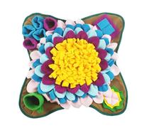 Zunishaone Dog Slow Feeder Mat - Interactive Plush Feeding Puzzle