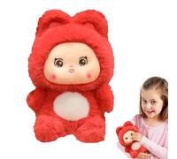 Zunishaone en peluche, jouet en peluche pour animaux | Figure souple plugne | lapin portable de 25 cm, décorations d'intérieur pour salon, chambre à coucher