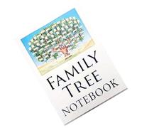 Zunishaone Graphiques d'arbres généalogiques à compléter, livre organisateur d'arbres généalogiques - Tableaux organisateurs de cahiers de généalogie, graphique et formulaire d'arbre généalogique,
