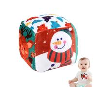 Zunishaone Grasping Orb - 10.5x10.5x10.5cm Soft Textile Filled Structure, Hand Coordination Trainer, Bright Label Stimulation Item | Child Early Education Engagement Motion Discovery Practice