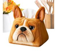 Zunishaone Housse de mouchoirs, couvre-boîte en peluche pour mouchoirs | distributeur de mouchoirs de bureau décoratif amusant pour vanité chambre à coucher salle de bain voiture cuisine et bureau