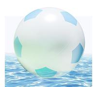 Zunishaone Inflatable Beach Ball, Giant Soccer Toy, Summer Backyard Games