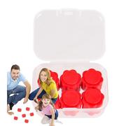 Zunishaone Jeu de capture de pierre, lancement du jeu de pierre, péboules de pierre avec boîte de rangement, jeux de voyage en famille, jeu de lancement, jouet