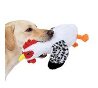 Zunishaone Jouets à mâcher pour Chien,Canard en Peluche Bruissant - Jouet à mâcher Relaxant pour Usage intérieur - pour Chiot Petite Moyenne Grande Race Maison Voyage Quotidien extérieur Jardin