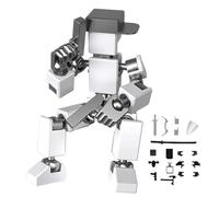 Zunishaone Jouets imprimés en 3D - ABS 5x9,5 cm, Figurine de Robot Mobile, Assemblage de modèle d'action | Parfait pour la décoration de Bureau, Accessoires de Photographie, projets de Peinture, lois