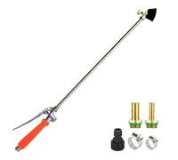 Zunishaone Lance d'Arrosage pour Jardin, Lance de Remplacement pour Pompe, Raccord Rapide Robinet d'Arrêt Réglable Outil de Nettoyage pour Jardin Extérieur Pelouse