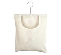 Zunishaone Laundry Clip Bag - 31.75x26.67cm Canvas Washable Portable Holder, Space-Saving Storage Pouch Organizer | Clothes, Socks Management Tool, Dustproof Water-Resistant Laundry Room Accessory