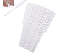 Zunishaone Lot de 100 Bandes de en Coton pour essai d'huile d'aromathérapie | Parfait pour Un Usage Domestique au comptoir de Magasin, pour mélanger des parfums, goûter des parfums, pour l'école de