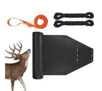 Zunishaone Luge à cerfs de haute résistance, sangle de transport résistante - Poids du traîneau de chasse | Sangle de transport épaisse, durable et résistante aux déchirures.
