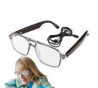 Zunishaone Lunettes de traduction - Lunettes technologiques avec intelligence artificielle - Légères et sans fil avec batterie durable pour femmes et hommes